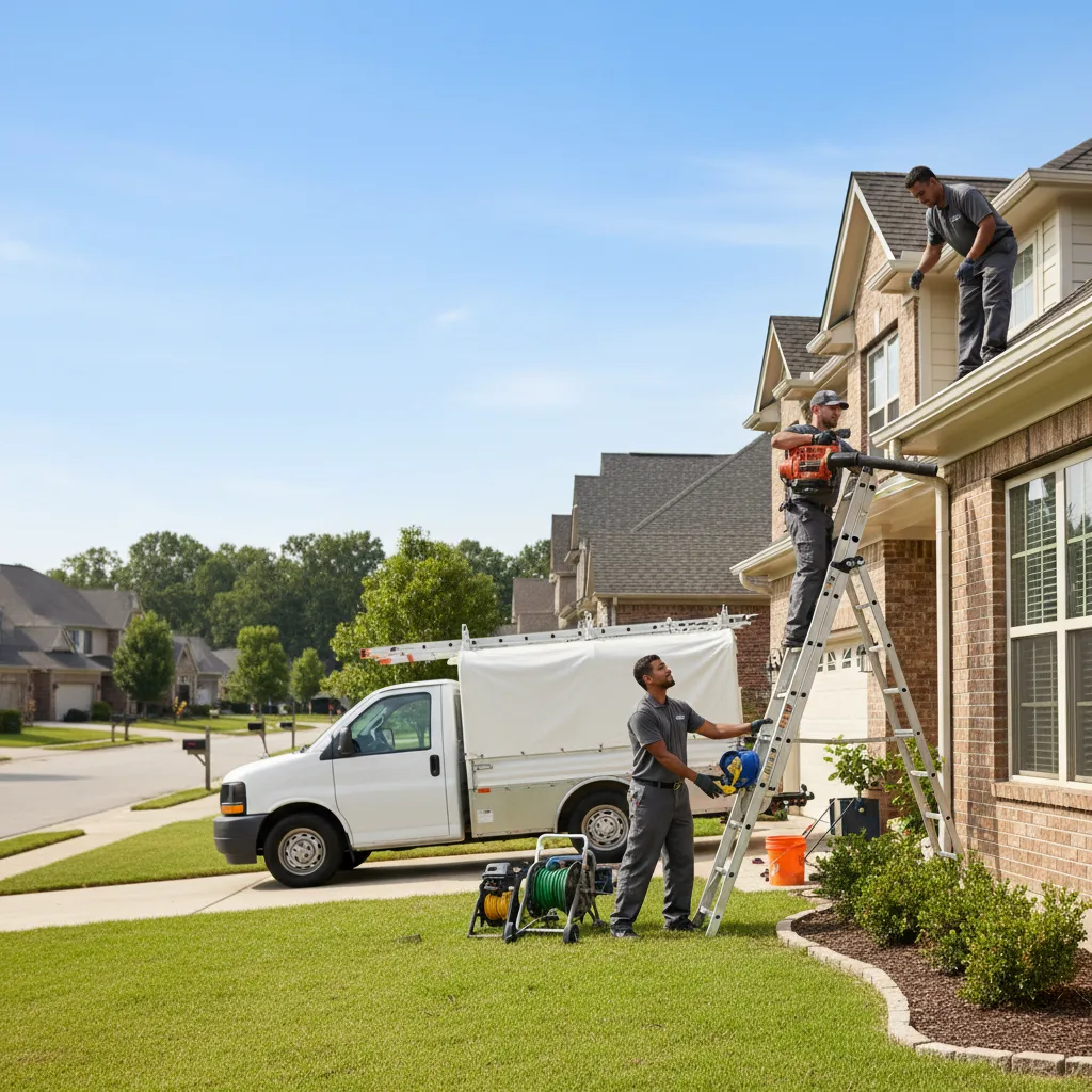 Home Gutter Service in Dickinson, TX near me